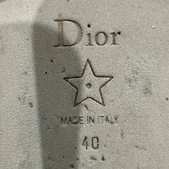 Dior Canvas Toile de Jouy Embroidered Dway Slide Sandals - Picture 8 of 8